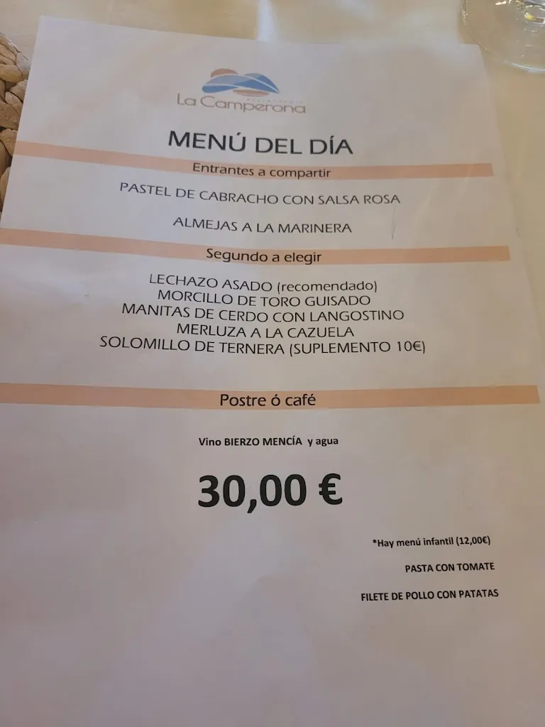 Menu_Restaurante La Camperona_Cistierna_image_1
