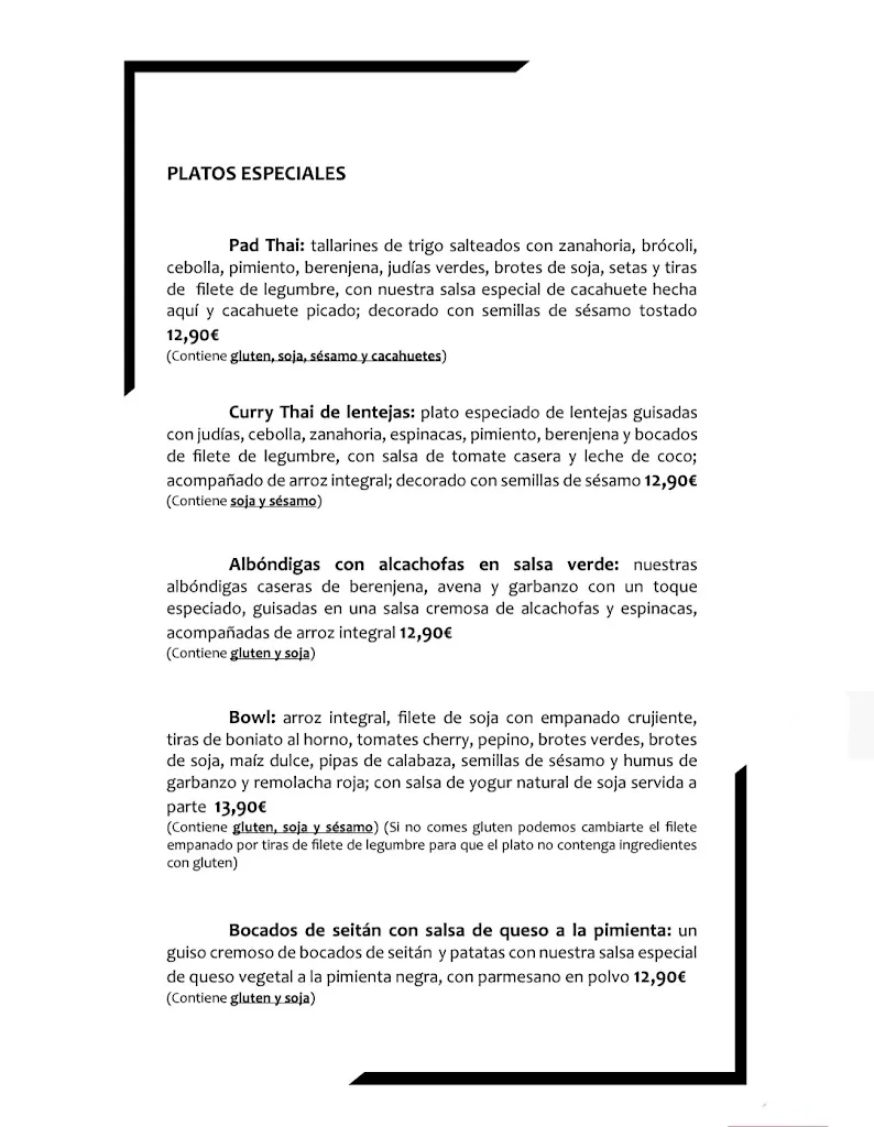 Menu_La Factoría Vegana Restaurante_Escobar de Campos_image_2