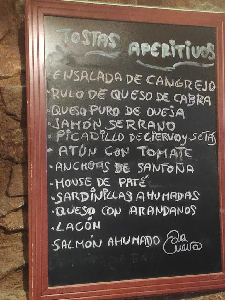 Menu_BAR LA CUEVA_El Barco de Ávila_image_2