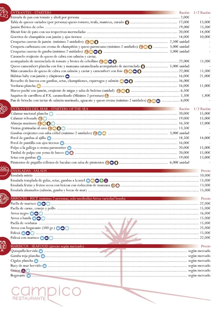 Menü_Restaurante Mágico Campico_Elda_Bild_3