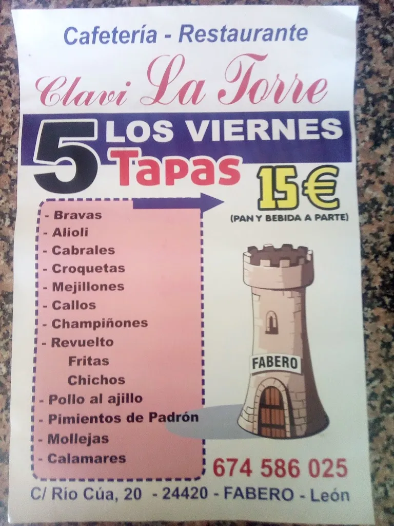 Menu_Clavi la torre_Fabero_immagine_2