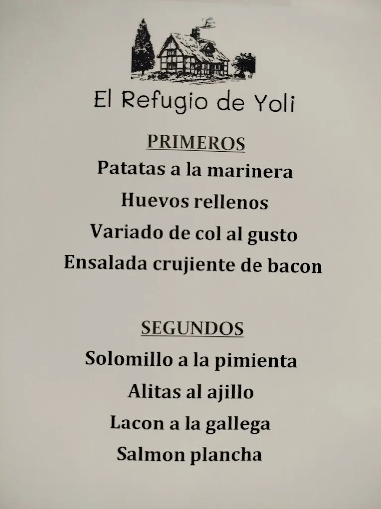 Menu_El refugio de Yoli_Gamonal_image_1