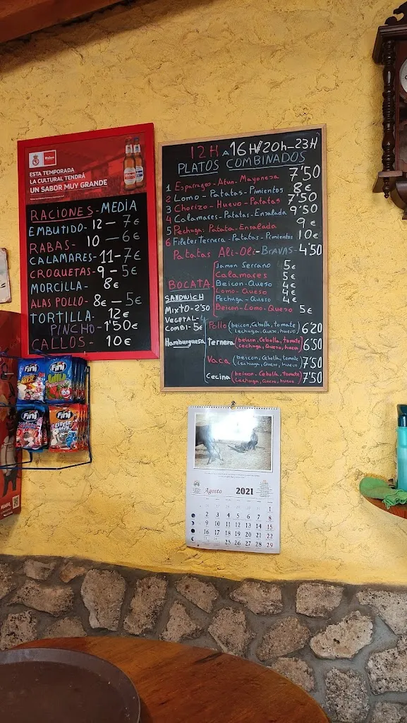 Menu_Bar Casa del Pueblo_Garrafe de Torío_image_2