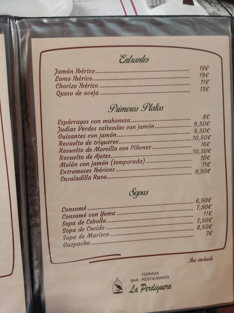 Menu_Restaurante La Perdiguera_El Hoyo de Pinares_image_2