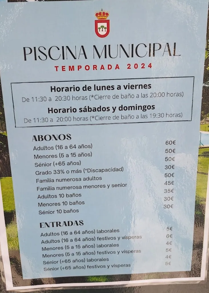 Menu_Cafeteria restaurante la piscina_El Hoyo de Pinares_image_1