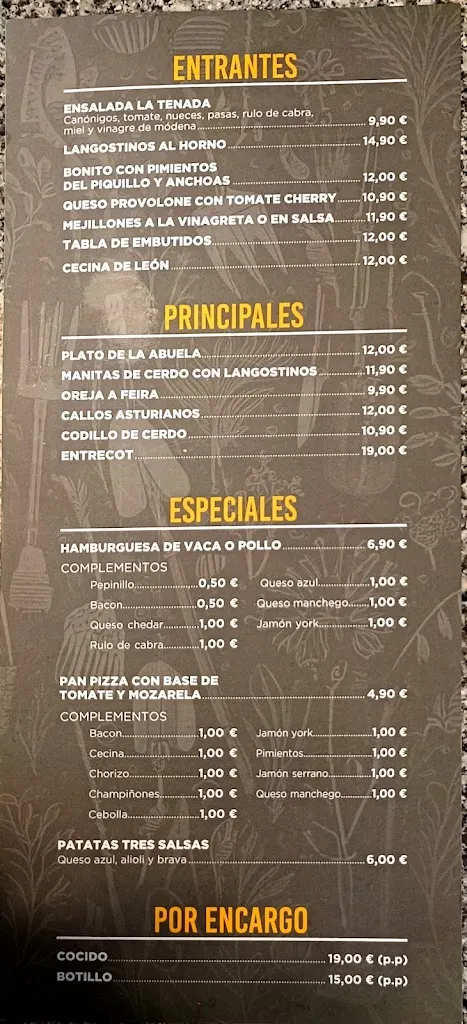 Menu_La Tenada_Gradefes_image_2