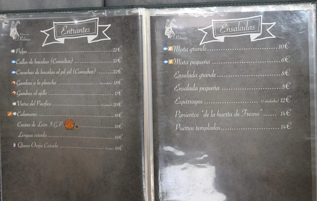 Menu_Restaurante El Rebeco_Fuentes de Carbajal_image_2