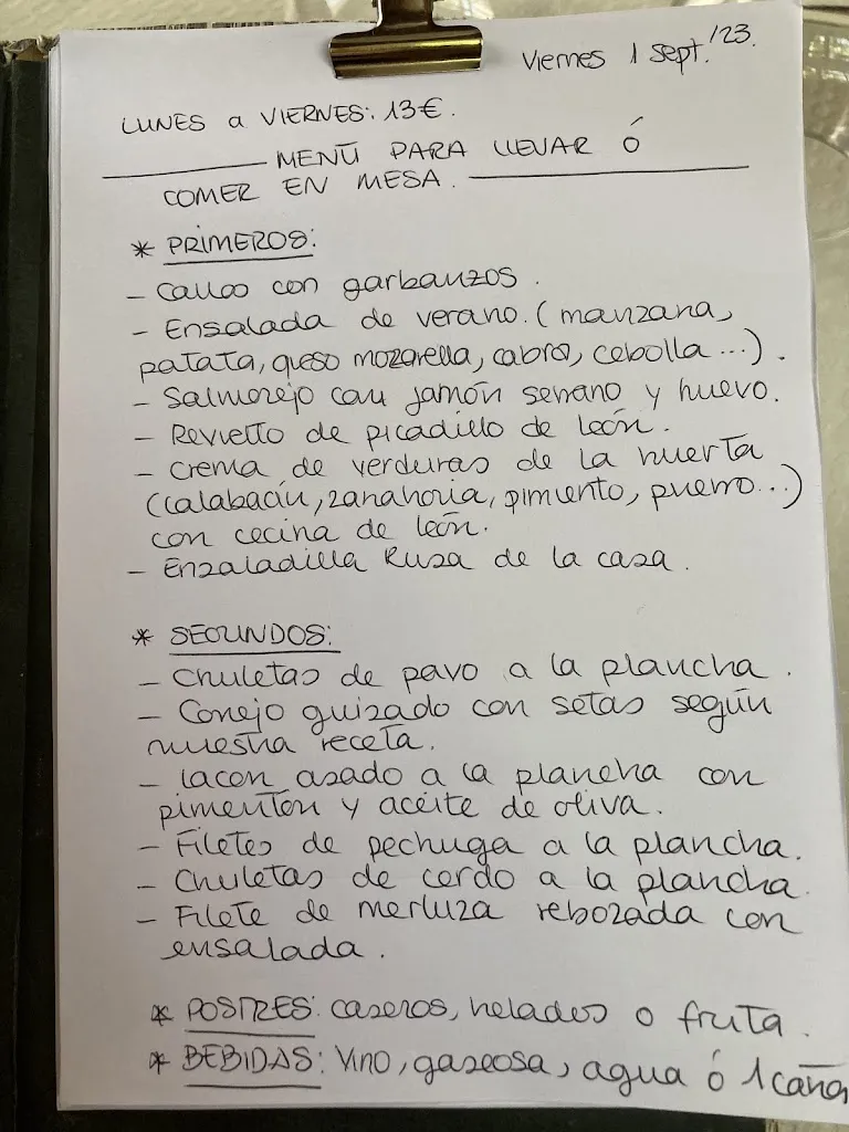 Menu_El Corral de Don Pepe_Fuentes de Carbajal_image_2