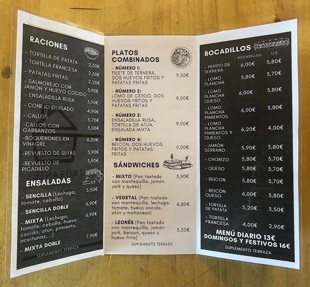 Menu_El Corral de Don Pepe_Fuentes de Carbajal_image_3