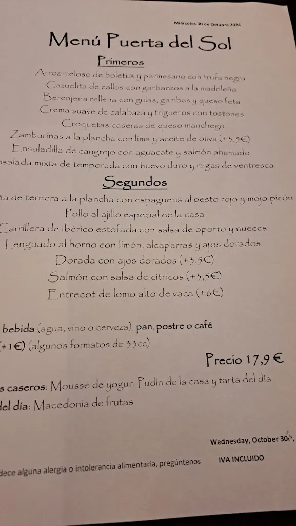 Menu_Restaurante La Catedral_La Carrera_image_3