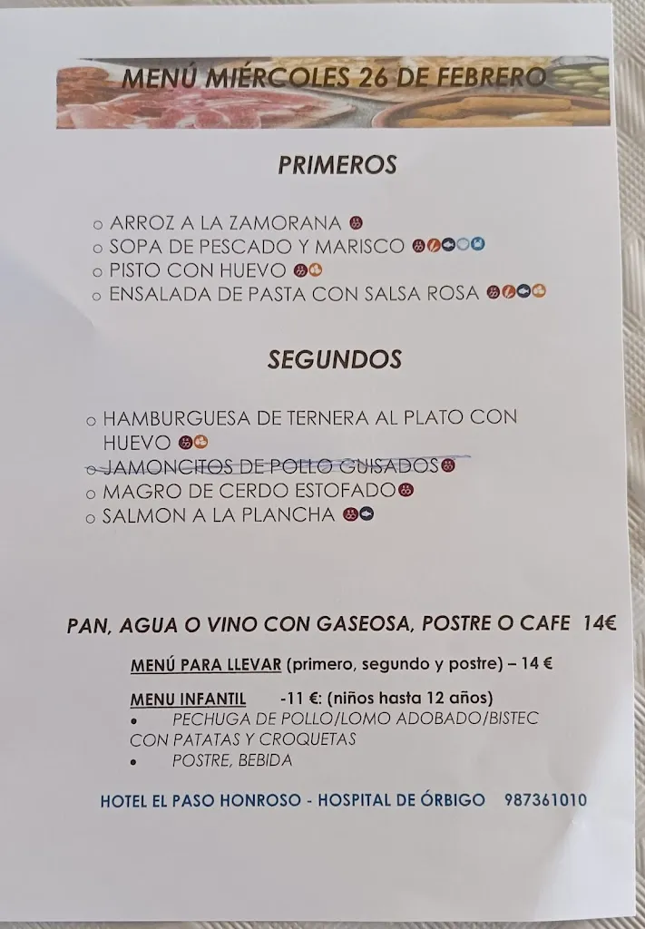 Menu_El Paso Honroso Restaurante_Hospital de Órbigo_image_1