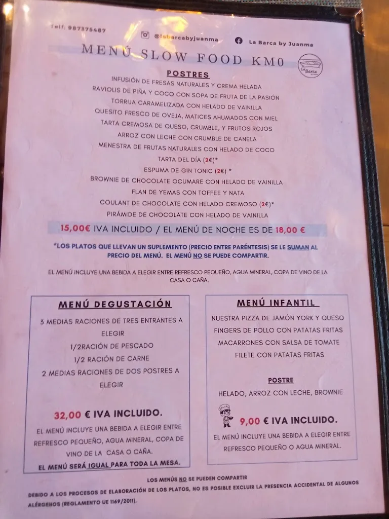 Menu_Restaurante La Barca by Juanma_Hospital de Órbigo_image_4