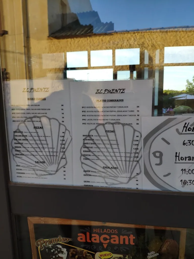 Menu_Bar El Puente_Hospital de Órbigo_image_3