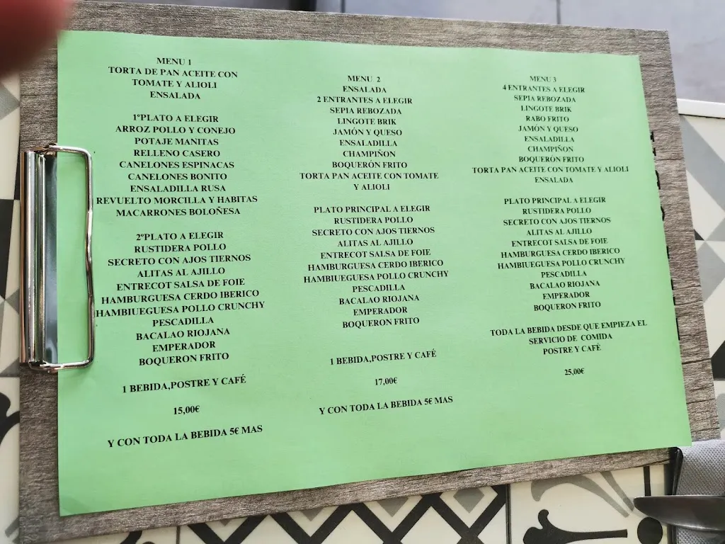 Menu_Bistró Tapas_Elda_image_1