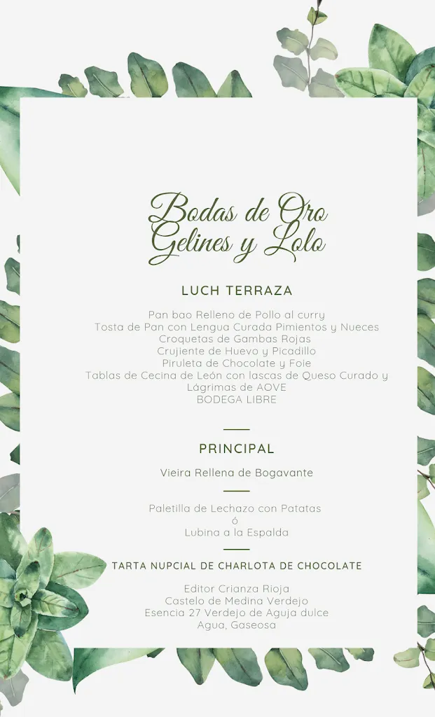 Menu_Restaurante la Fragua del Costillón,S.L_La Robla_image_3