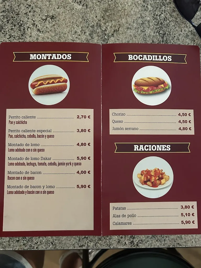 Menu_Restaurante Burguer Dakar_La Robla_image_1