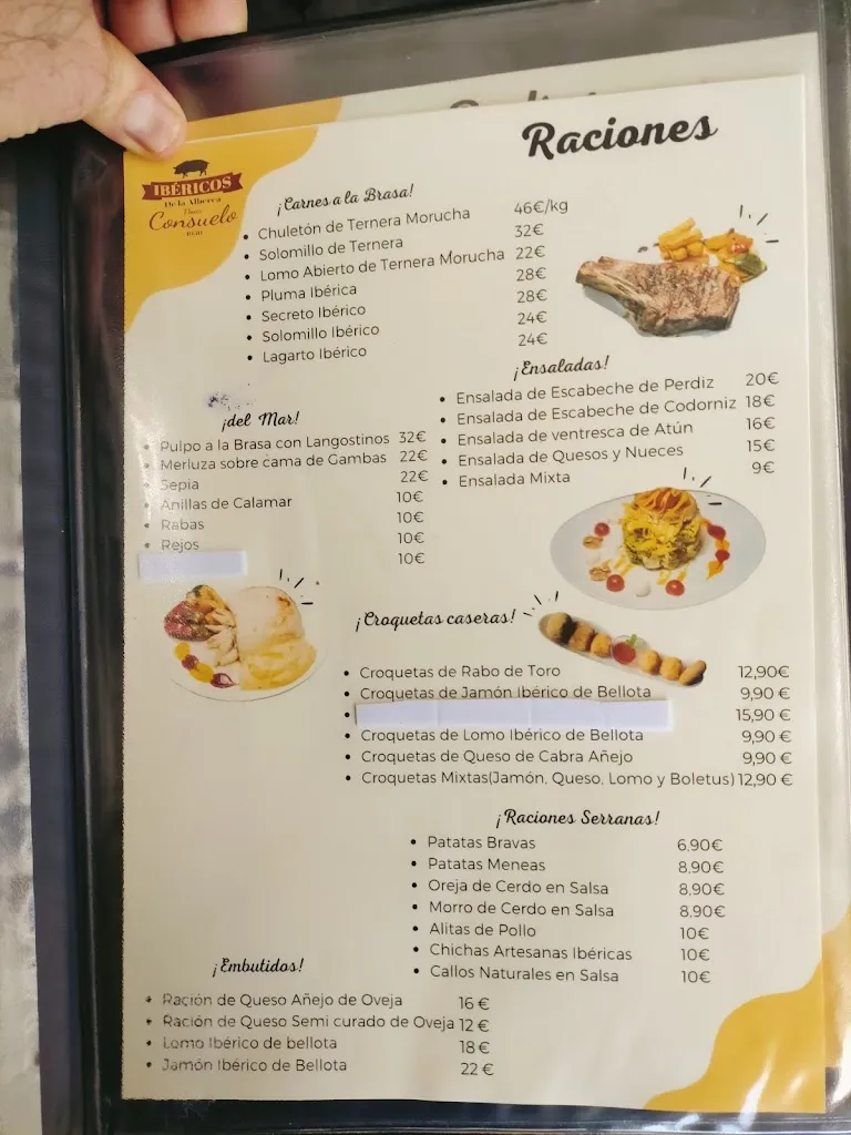 Menu_Restaurante Ibéricos de la Alberca Doña Consuelo_La Alberca_image_3