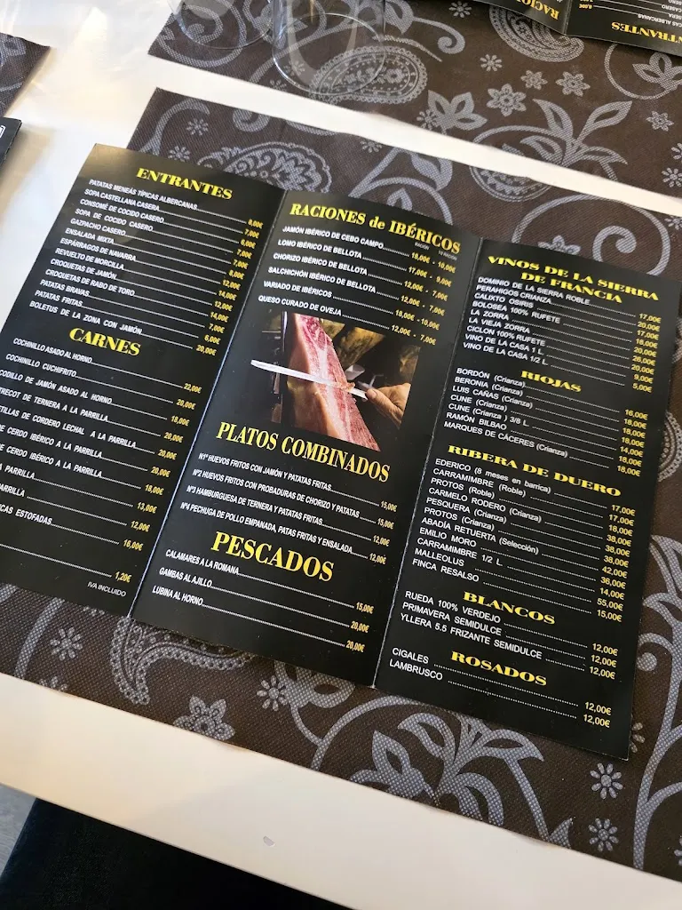 Menu_El Soportal_La Alberca_image_1