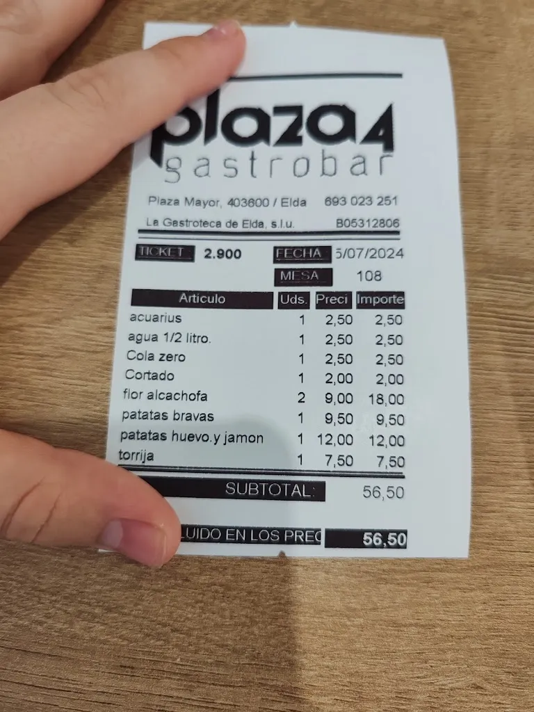 Jaume Izquierdo de Pazos_Plaza4 Gastrobar_Elda_review