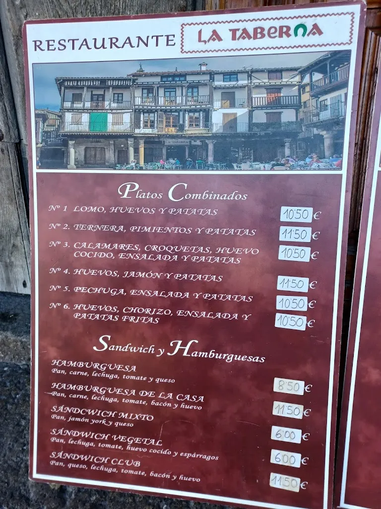Menu_Restaurante La Taberna_La Alberca_image_3