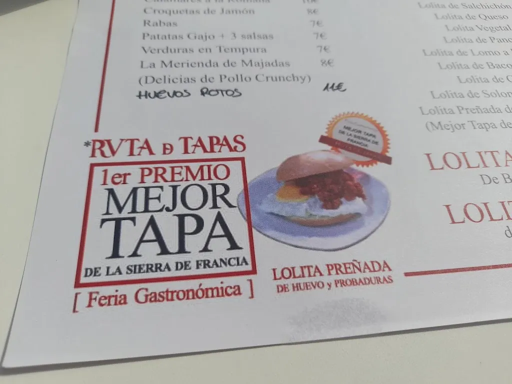 Menu_El Rincón de Lola_La Alberca_image_4