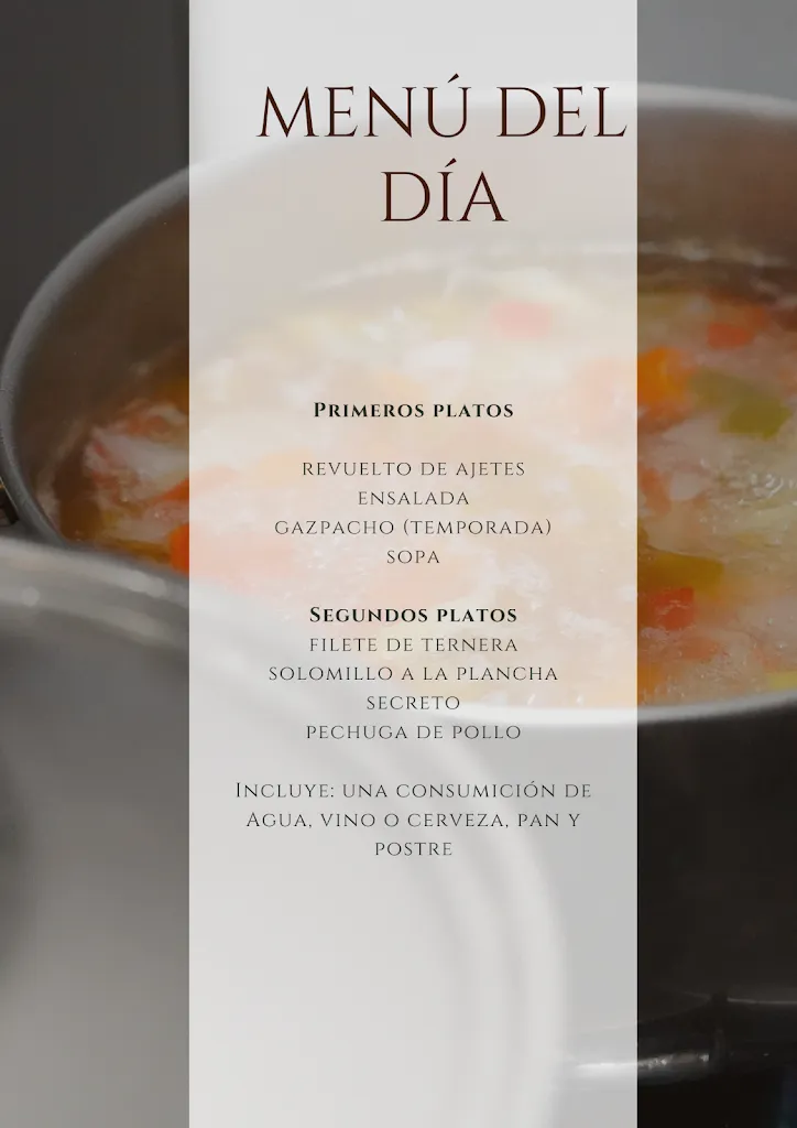 Menu_Restaurante en La Alberca La Peña_La Alberca_image_1