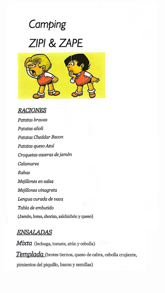 Menu_Zipi-zape_Llamas de la Ribera_image_2