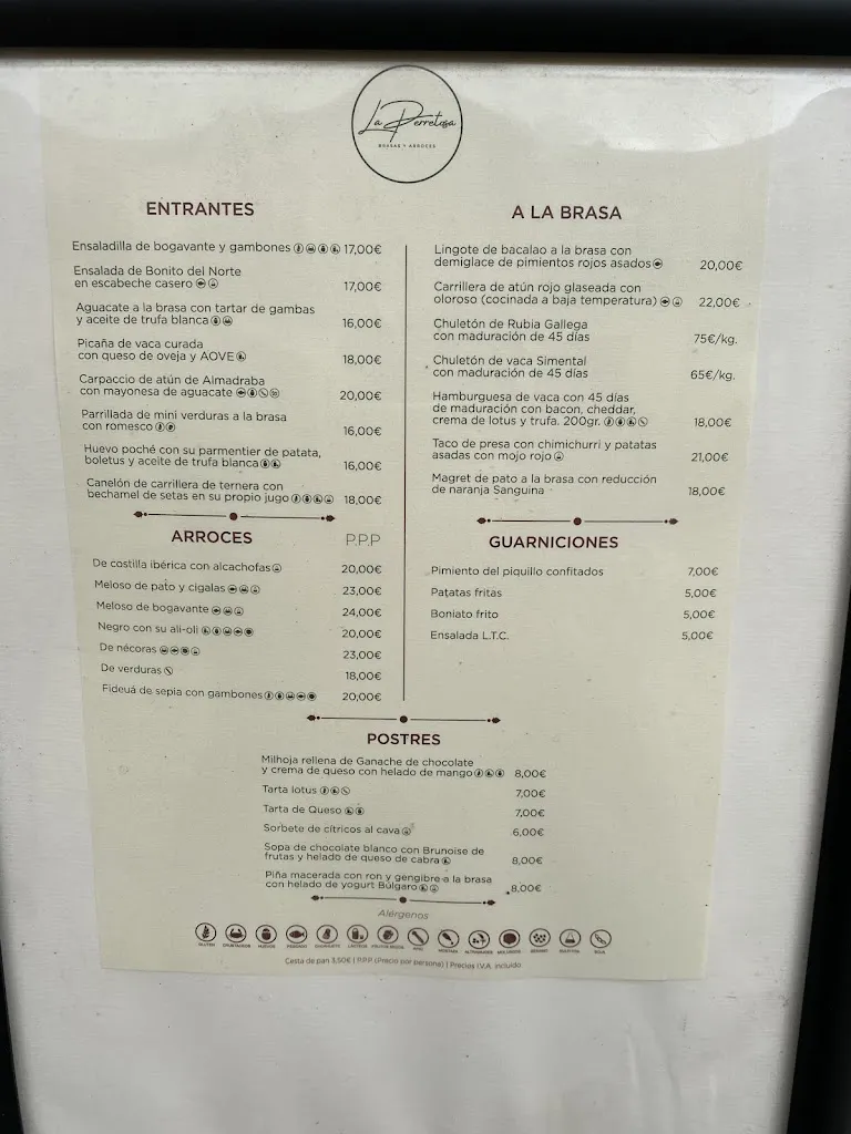 Menu_La Perretosa - Brasas y Arroces_La Lastrilla_image_3