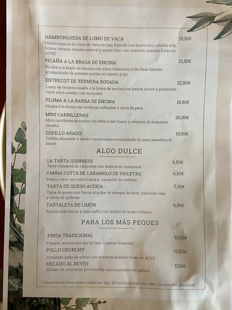 Menu_Restaurante Acekia_La Lastrilla_image_1