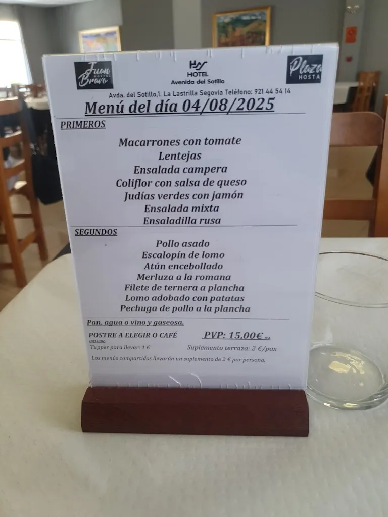 Menu_Cafetería Menu Del Día_La Lastrilla_image_1