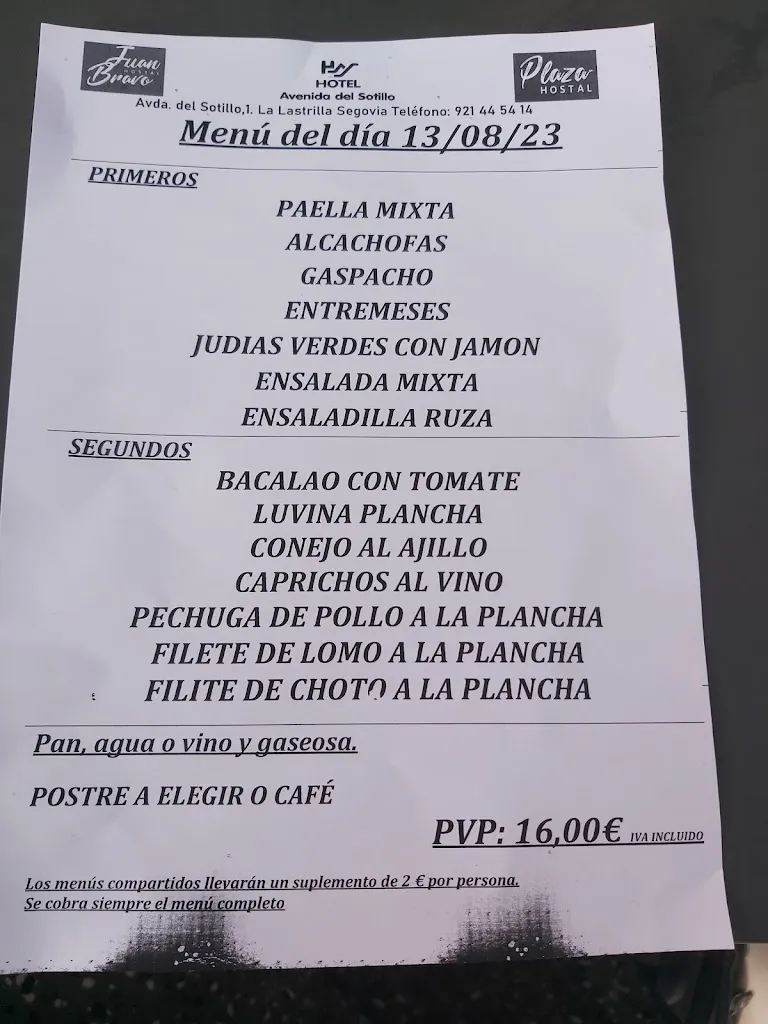 Menu_Cafetería Menu Del Día_La Lastrilla_image_2