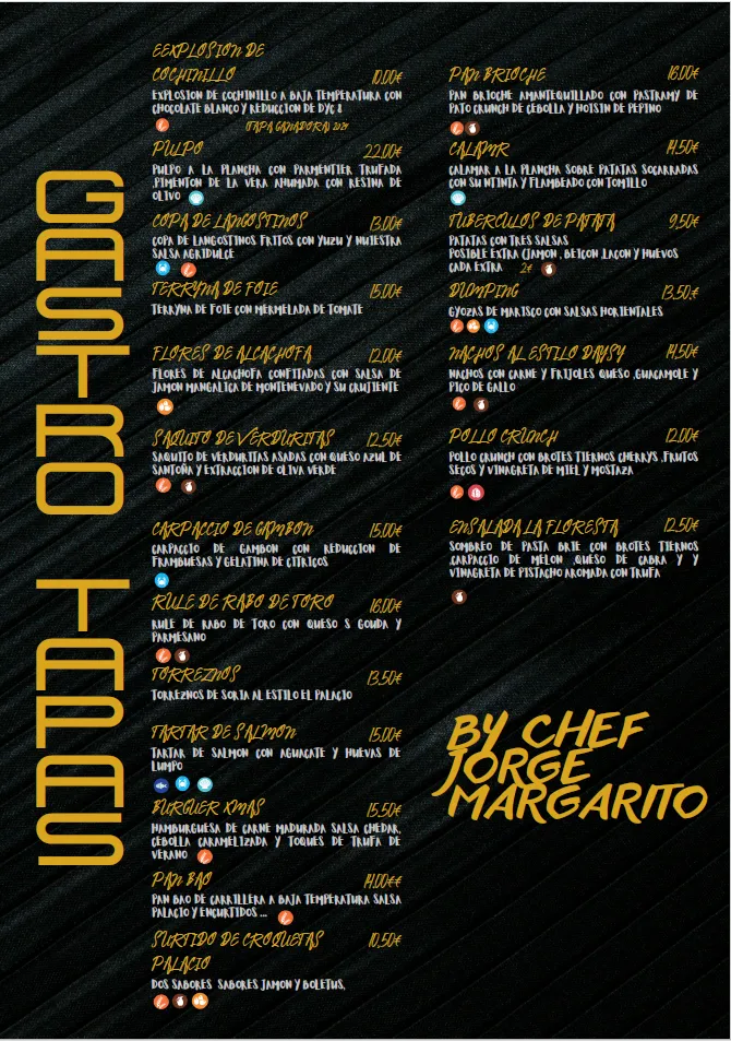 Menu_Restaurante Palacio de la Floresta Gastrobar_La Lastrilla_image_1