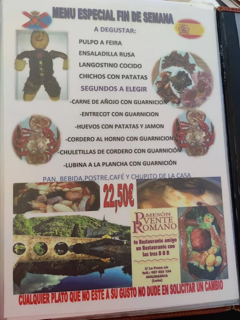 Menu_Mesón Puente Romano_Molinaseca_image_1