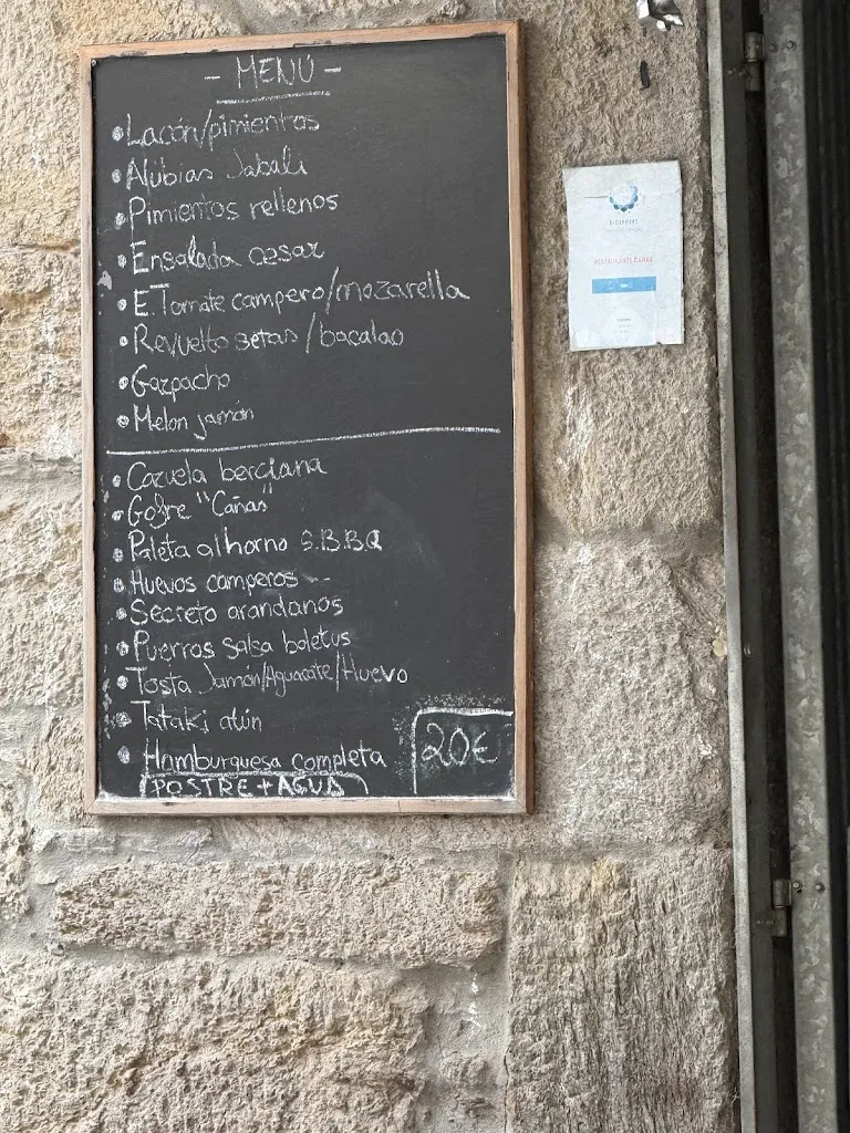 Menu_Restaurante María Cañas_Molinaseca_image_1