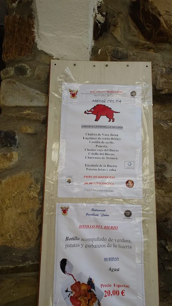 Menu_Restaurante María Cañas_Molinaseca_image_3