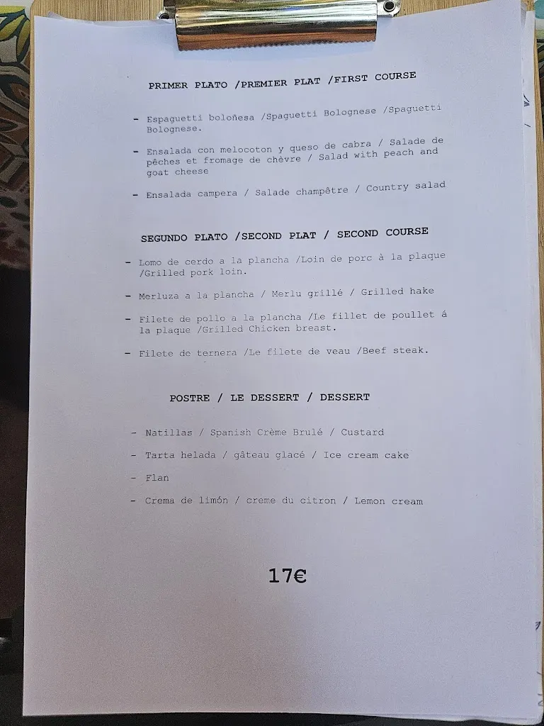 Menu_Hostal La Alberguería del Camino_Mansilla de las Mulas_image_4