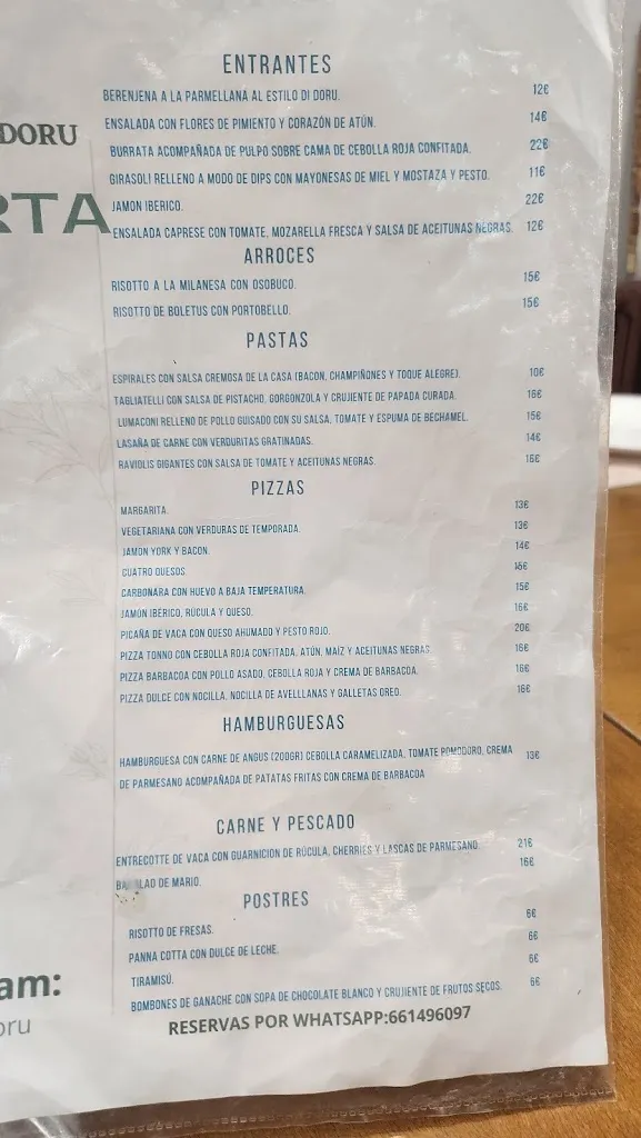 Menu_Restaurante Casa Di Doru_Mansilla de las Mulas_image_2