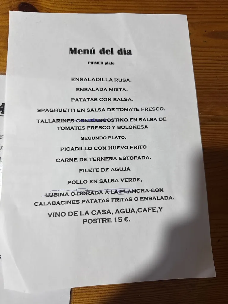 Menu_IL BARACCHINO DELLA ZIA PETRA_Mansilla de las Mulas_image_1
