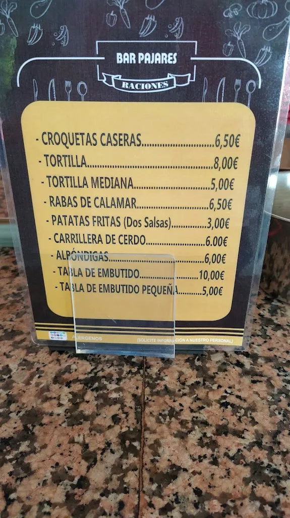 Menu_Bar Pajares_Pajares de los Oteros_image_1