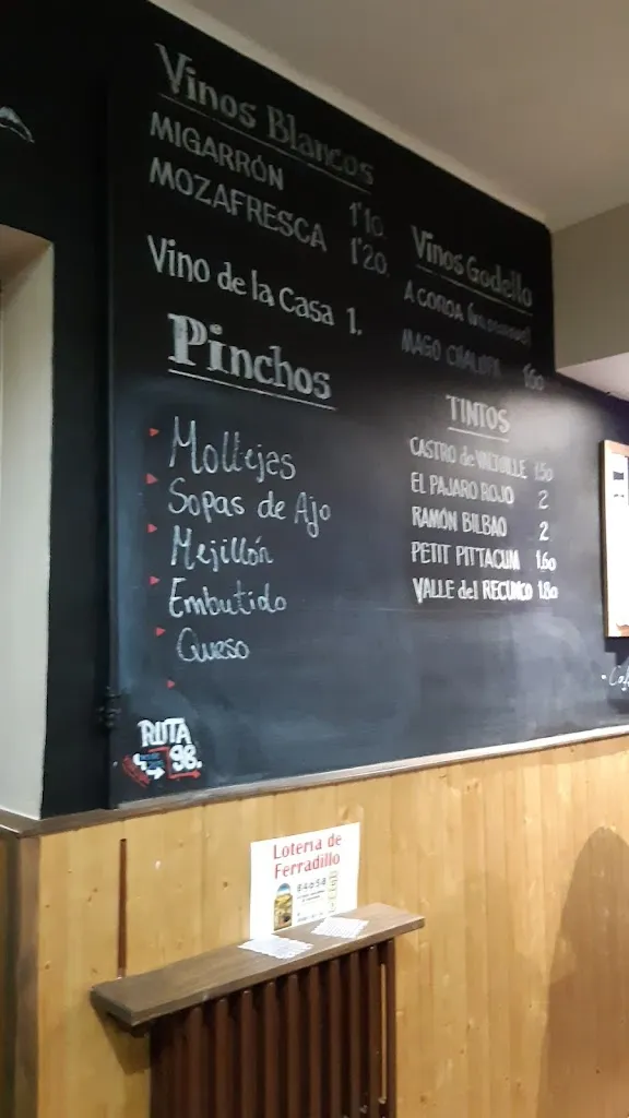 Menu_Bar Ruta 98 - Villalibre_Priaranza del Bierzo_immagine_1