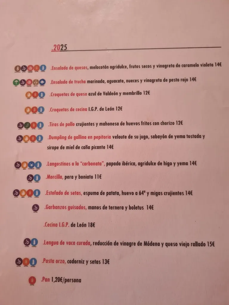 Menu_EL Desvan Valdeon_Posada de Valdeón_image_1