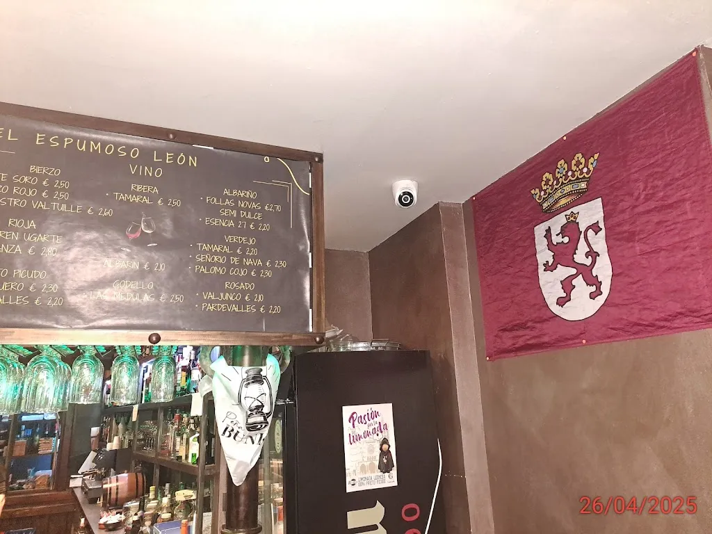 Menu_El Espumoso León_Provincia de León_image_2