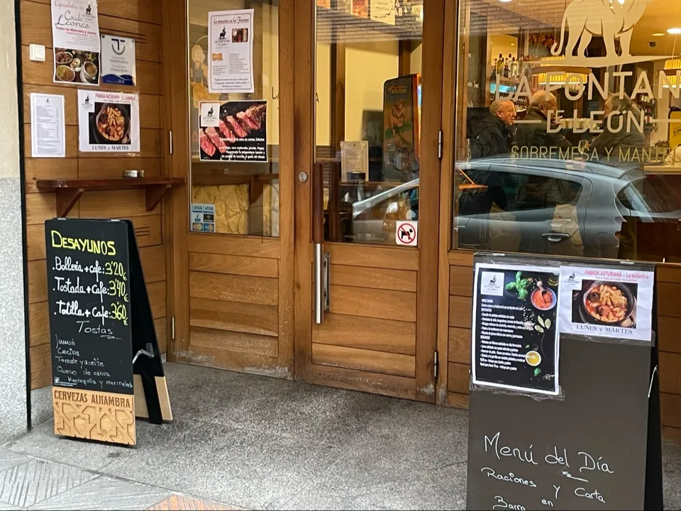 La Fontana de León restaurant in Provincia de León