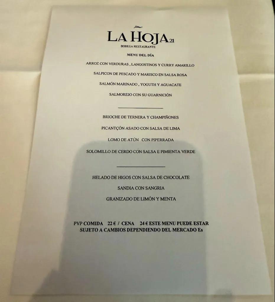 Menu_RESTAURANTE LA HOJA 21_Provincia de Salamanca_image_3
