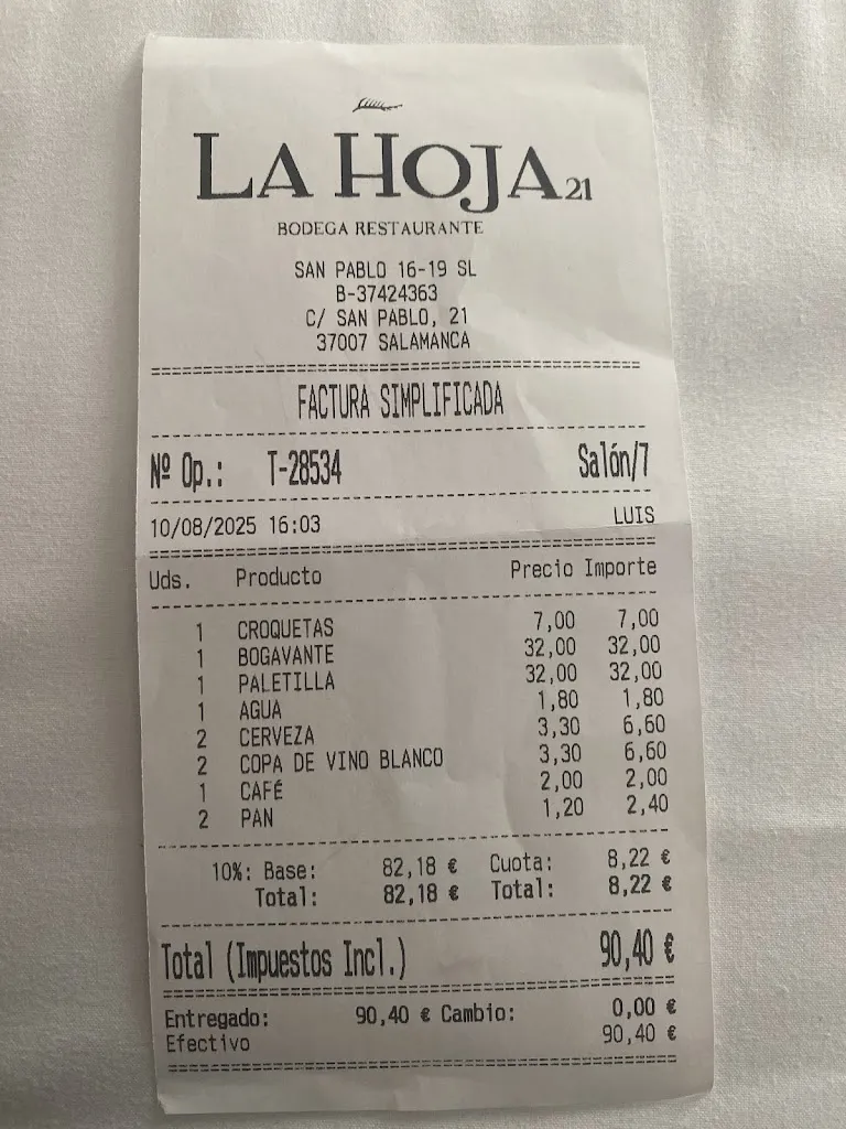 South Florida Automatic Entrances_RESTAURANTE LA HOJA 21_Provincia de Salamanca_review