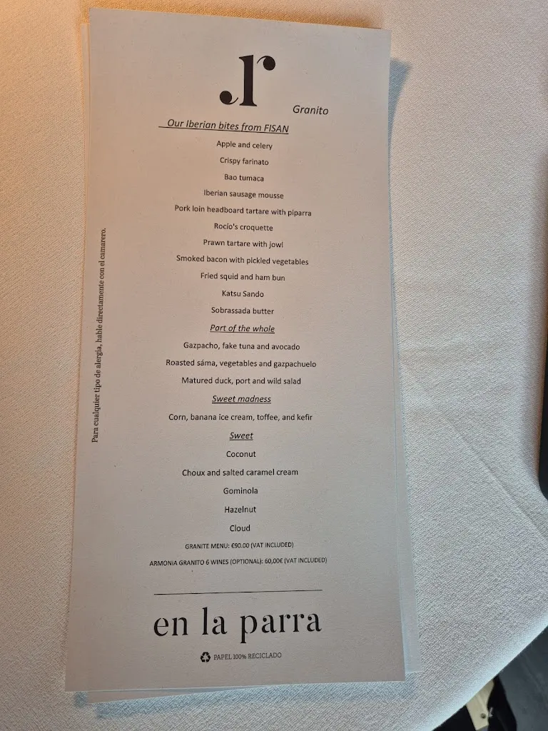 Menu_En la Parra_Provincia de Salamanca_image_1