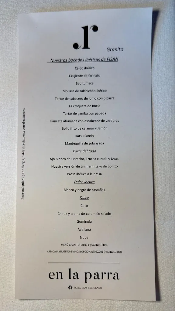Menu_En la Parra_Provincia de Salamanca_image_2