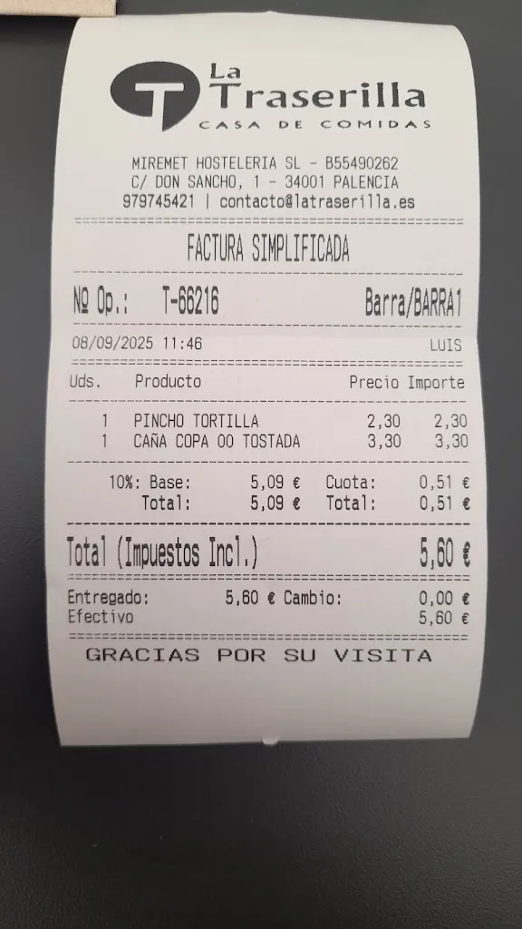 DEREK MORGAN_Restaurante La Traserilla_Provincia de Palencia_review