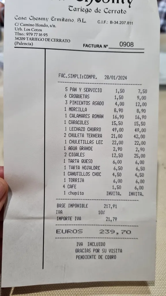 Menu_Casa Chesmy_Provincia de Palencia_image_4