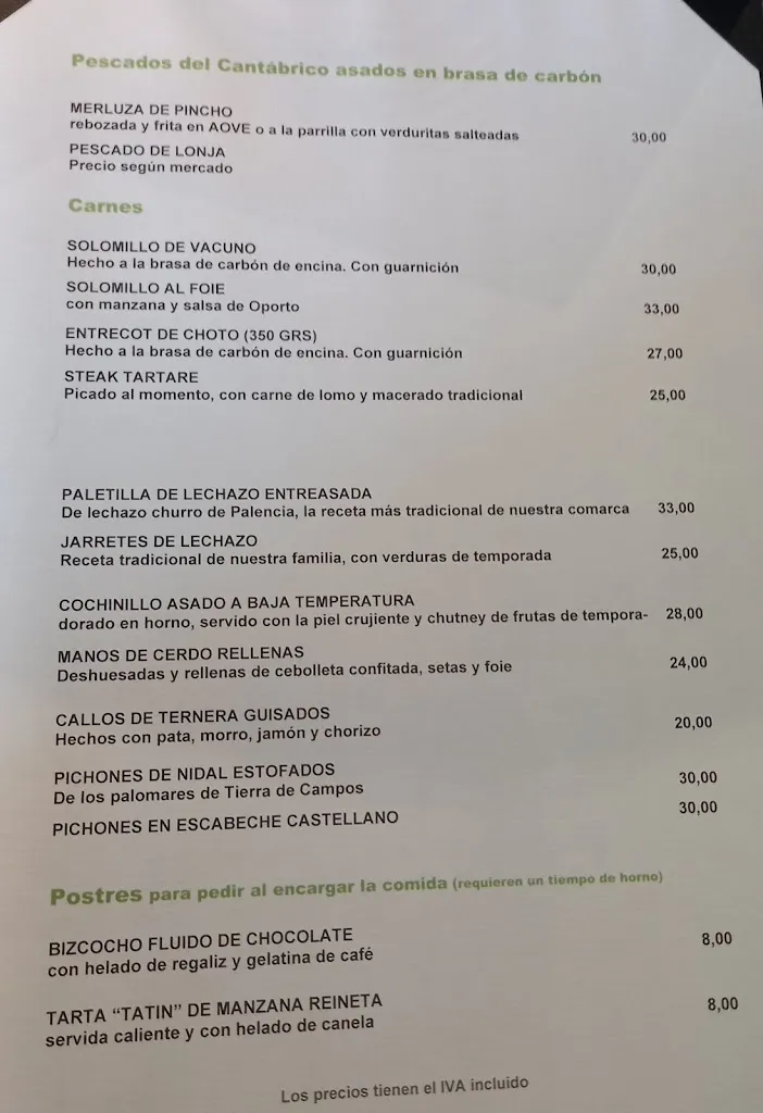 Menu_Estrella del Bajo Carrión_Provincia de Palencia_image_2